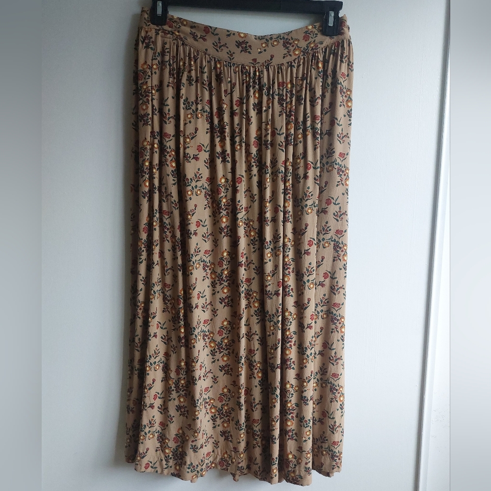 Uniqlo Floral Skirt